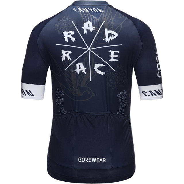GOREWEAR x RAD RACE 2024 Jersey Mens Rad Orbit Blue /White 2